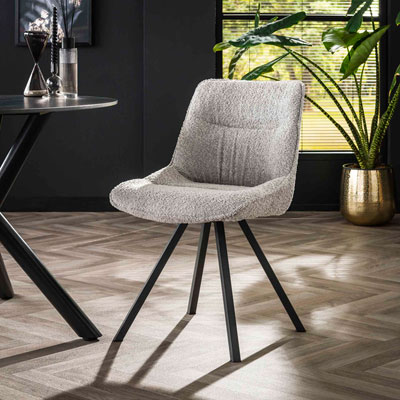 chaise_tissu_bouclette_coloris_blanc_taupe_sable_argent