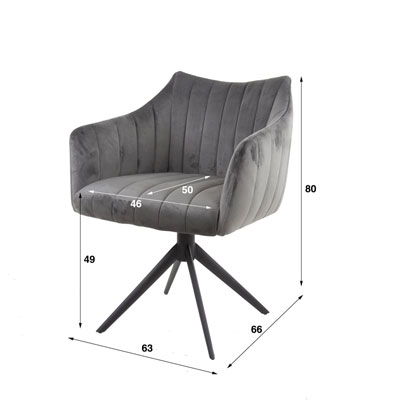 fauteuil_table_pivotant_aldo_velours_anthracite