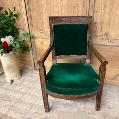 fauteuil_ancien_velours_vert