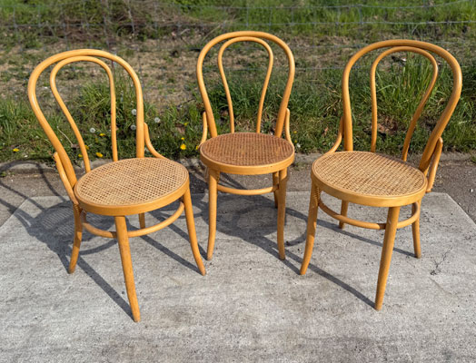 chaises_bistrot_bois_cannage