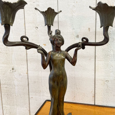 bougeoir_art_nouvau_bronze