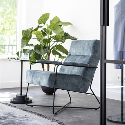 fauteuil_style_vintage_velours_bleu