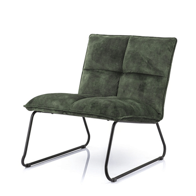 fauteuil_velours_vert_pieds_metal