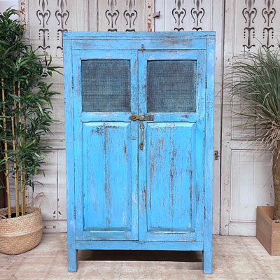 armoire_indienne_bois_patine_bleu