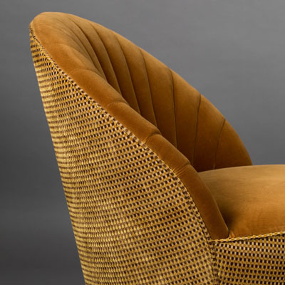 fauteuil_velours_ocre_tournant