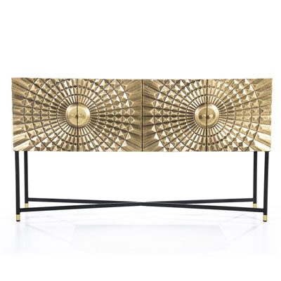 buffet_sur_pied_4portes_coloris_or